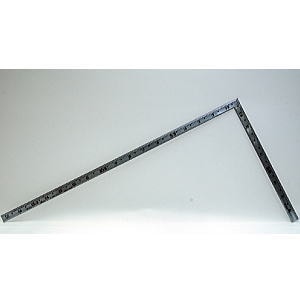 【送料無料】シンワ測定 曲尺角厚 シルバー 1尺6寸 裏面角目 重宝 10372