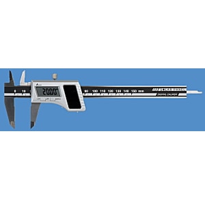 【送料無料】シンワ測定 デジタルノギス 150mm ソーラーパネル 19983