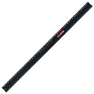 送料無料】シンワ測定 アルミカッター定規 カット師 1M 併用目盛 取手