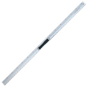 【送料無料】シンワ測定 アルミカッター定規 カット師 1.5M 併用目盛 取手付 65096 【大型便・時間指定不可】