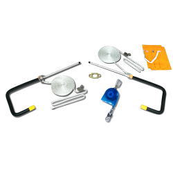 【送料無料】藤井電工 ツヨロン TSUYORON ヤネロップ YU-410一式 1人作業用 -JAN-BX 【大型便・時間指定不可】