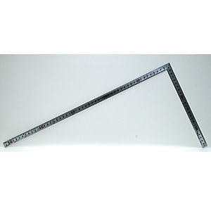 【送料無料】シンワ測定 曲尺角厚 シルバー 50cm 裏面角目 重宝 JIS 10373