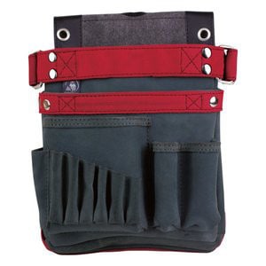 【送料無料】ふくろ倶楽部 伝説Plus 釘袋 中 赤 HB-554R