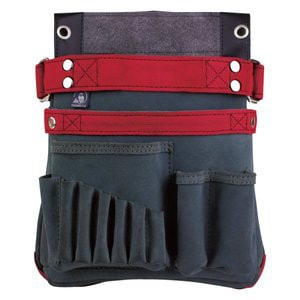 【送料無料】ふくろ倶楽部 伝説Plus 釘袋 大 赤 HB-556R