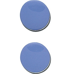 シンワ測定 マグクリップ 丸型 A 青 2ヶ入 72037