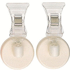 シンワ測定 マグクリップ フリーターン D ホワイト 2個入 72126