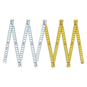 シンワ測定 ファイバー折尺 10折 2M cm表示 78833