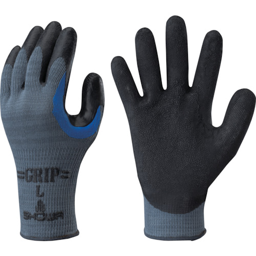 ショーワグローブ 股付グリップ ブラック Mサイズ タグ NO330TAG-M