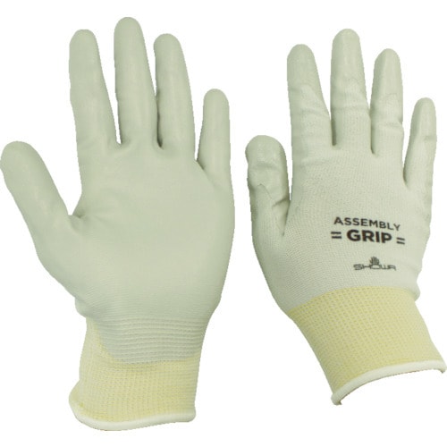 ショーワグローブ 組立グリップ グレー Sサイズ NO370-S