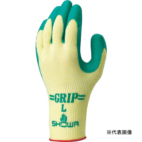ショーワグローブ グリップ ソフトタイプ グリーン Mサイズ 5双入り NO310-M5P