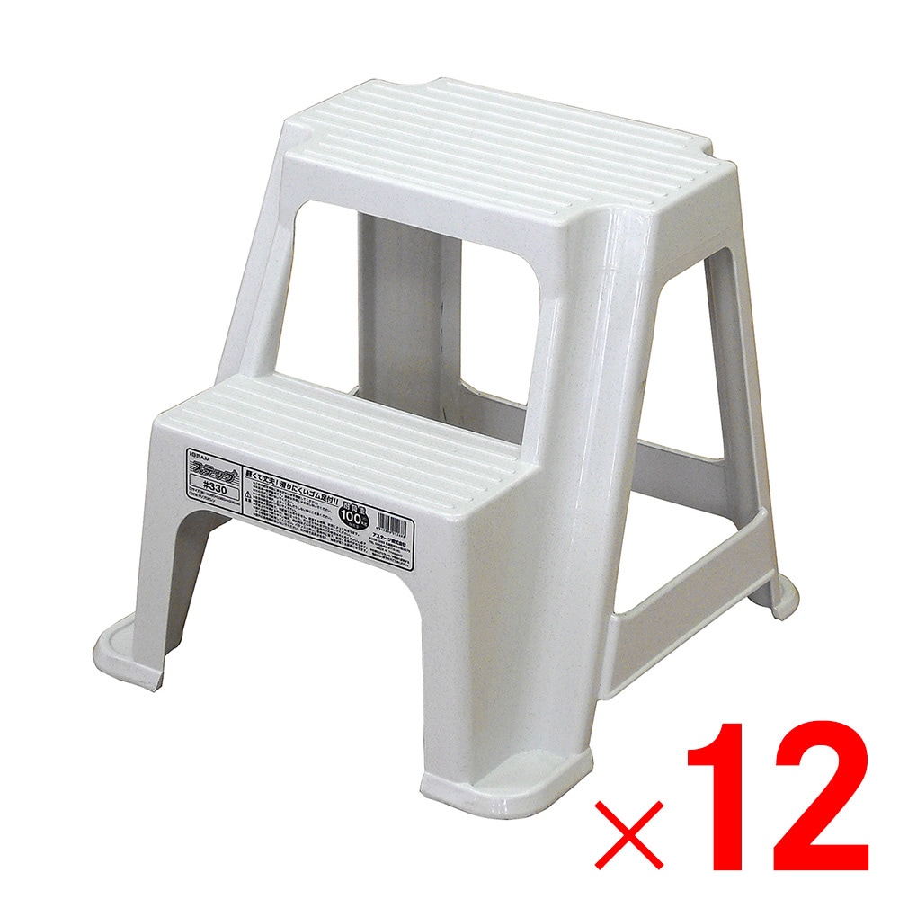 【送料無料】JEJアステージ 踏み台 I-BEAMステップ#330 ミカゲ ×12個 ケース販売