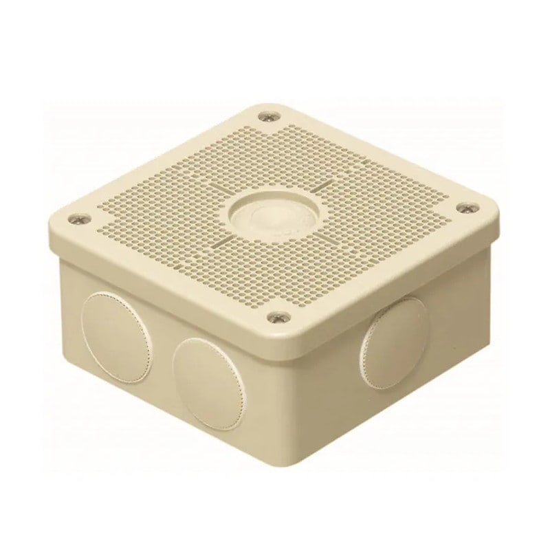 未来工業 露出用四角ボックス ベージュ PV4B-ANFJ