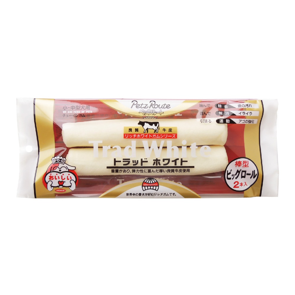 ペッツルート トラッドガム棒型ビッグロール 2本