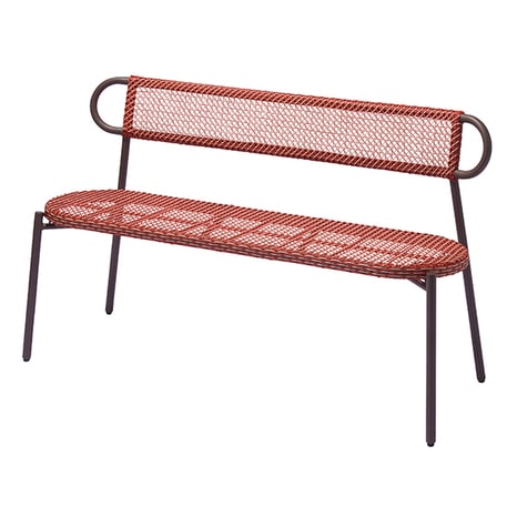 【送料無料】パティオプティ WAシリーズ チェア ロング レッド 660-174 【メーカー直送・代引不可・置配不可】