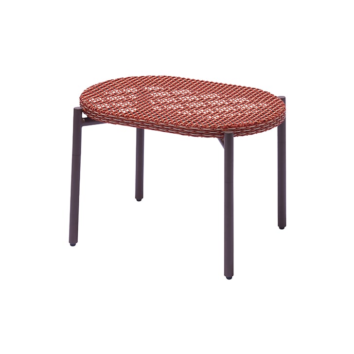 【送料無料】パティオプティ WAシリーズ ベンチ テーブル レッド 660-177 【メーカー直送・代引不可・置配不可】