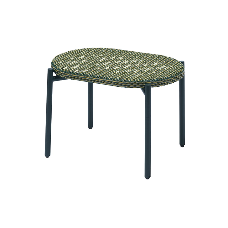 【送料無料】パティオプティ WAシリーズ ベンチ テーブル グリーン 660-179 【メーカー直送・代引不可・置配不可】