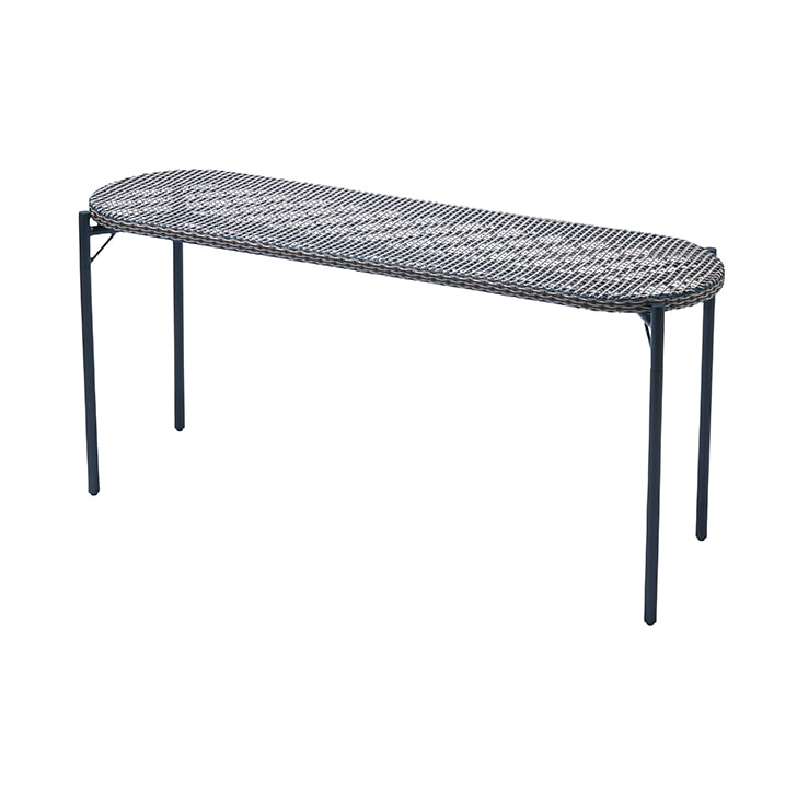 【送料無料】パティオプティ WAシリーズ テーブル ロング ブルー 660-187 【メーカー直送・代引不可・置配不可】