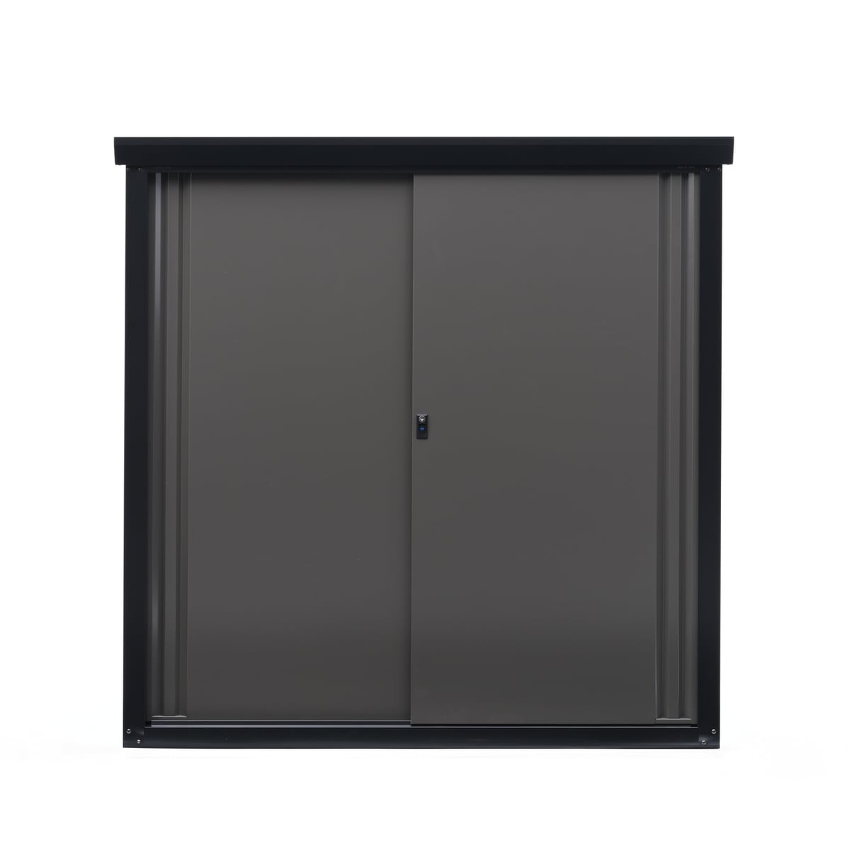 【送料無料】グリーンライフ ファミリー物置 ダシーレ SRM-1515(BK/AGY) 【メーカー直送・代引不可・置配不可】