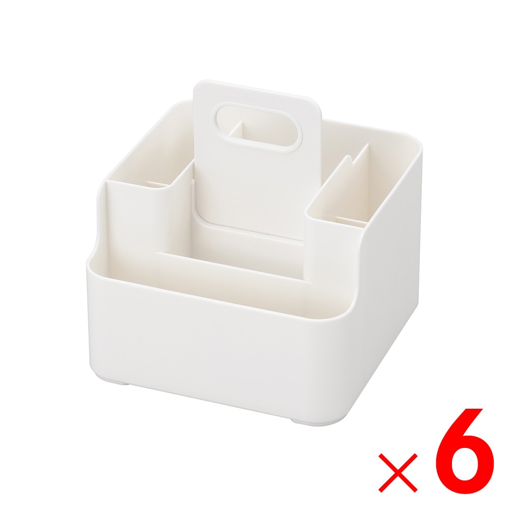 【送料無料】ウイザ WIZA 重なる小物収納ケースSサイズ ANTP-SWH アークランズ×6個 ケース販売