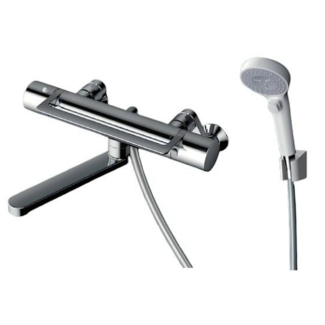 【送料無料】TOTO アーチハンドル壁付サーモスタット混合栓 TBV03415J1