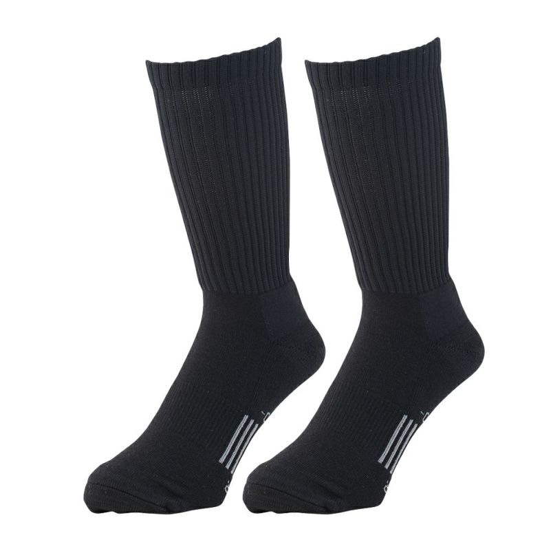 メーカー欠品中 次回3月中旬入荷予定です　グラディエーター 靴下 ニオイクリアストロングクルー 2P ブラック L G-8430