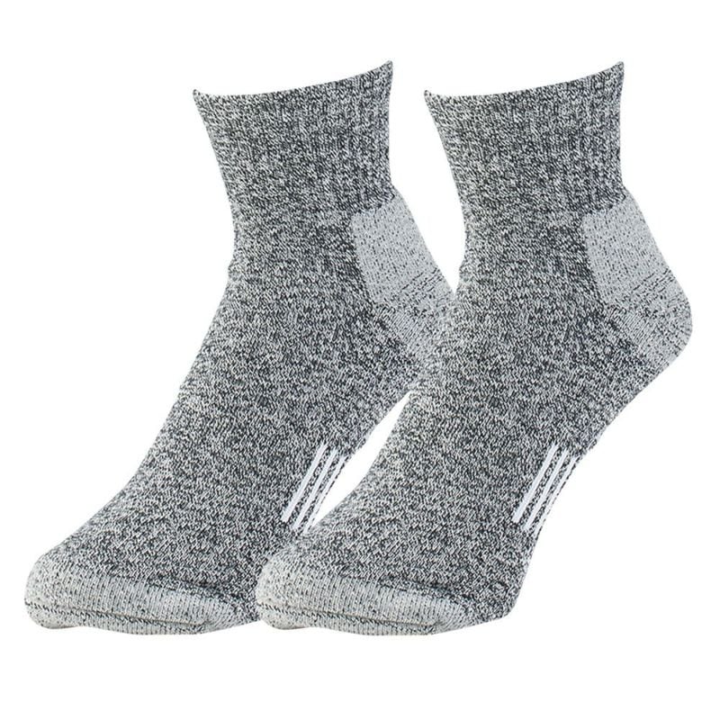 グラディエーター 靴下 ニオイクリアストロングロークルー 2P モク S G-8436