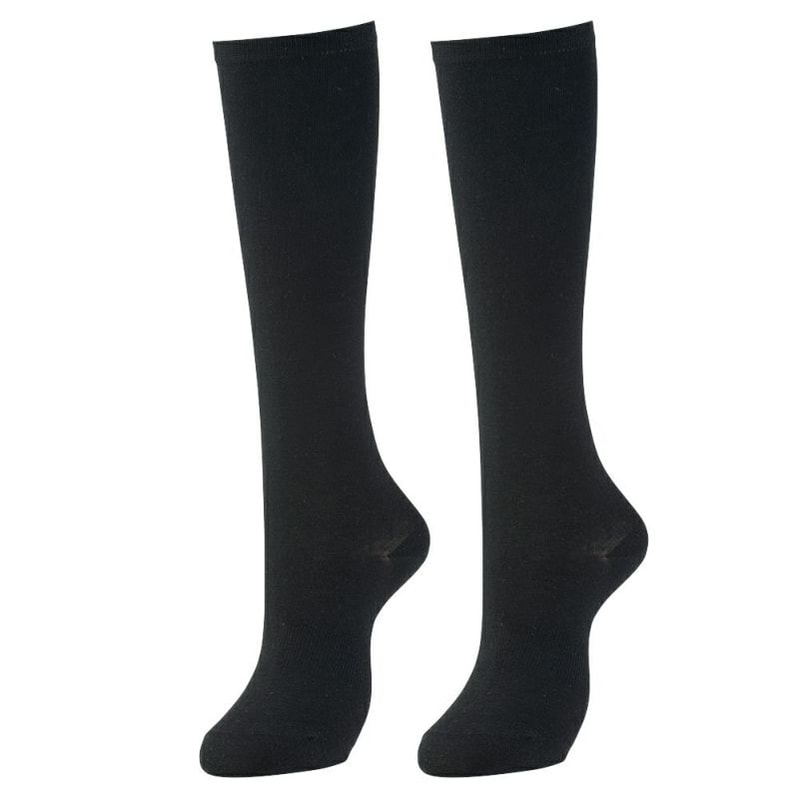 グラディエーター 靴下 ニオイクリアハイゲージロング 2P ブラック S G-9328
