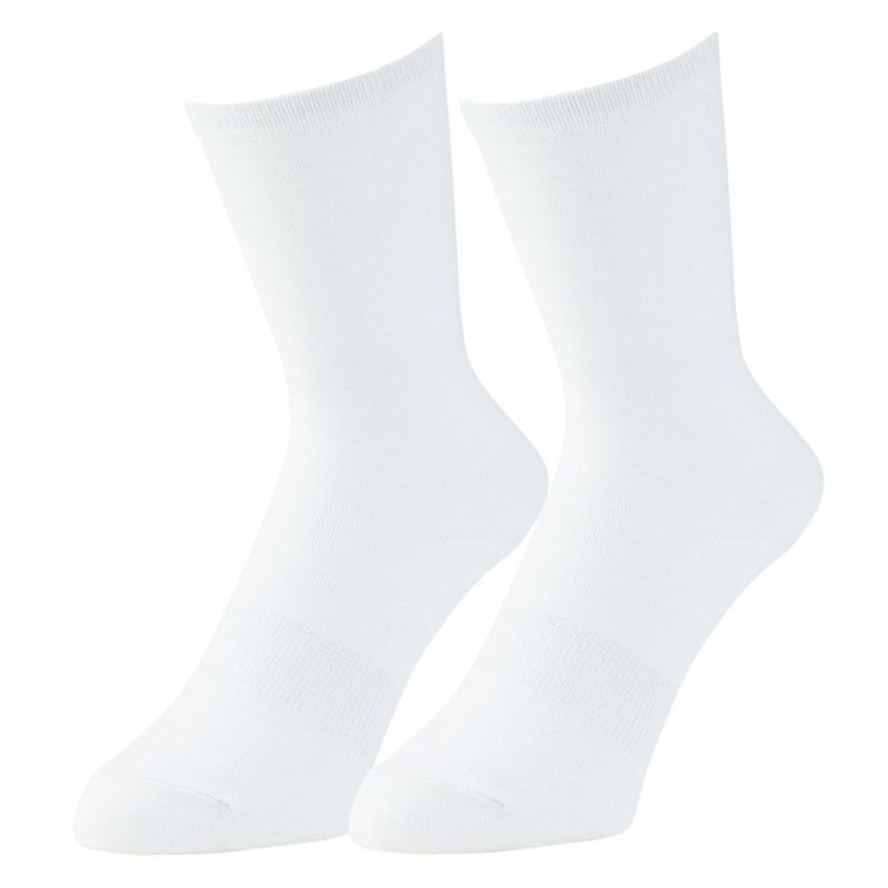 グラディエーター 靴下 ニオイクリアハイゲージミドル2P ホワイト S G-9320