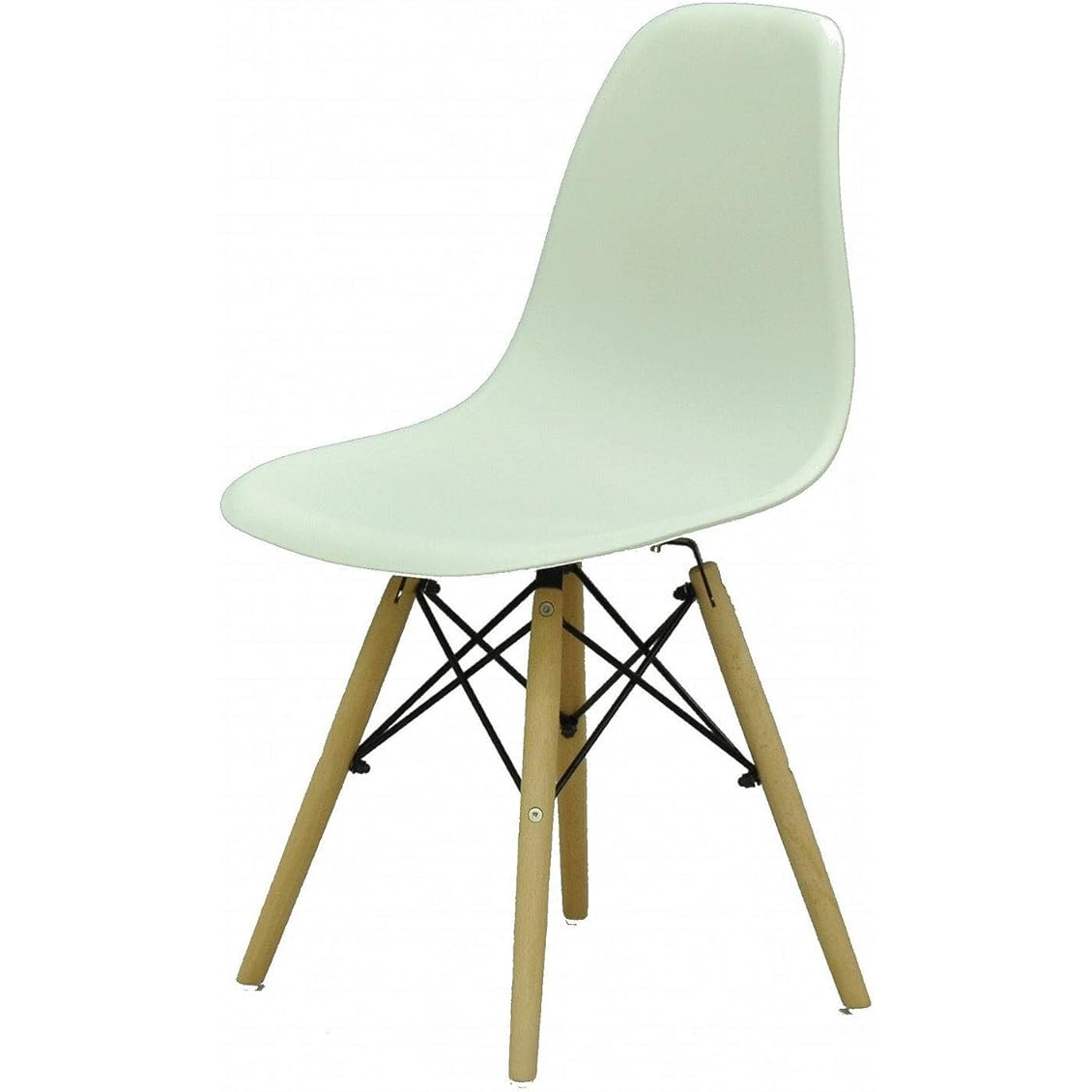 【送料無料】エイ・アイ・エス シェルチェア WDC-01 WH 【メーカー直送・代引不可・置配不可】