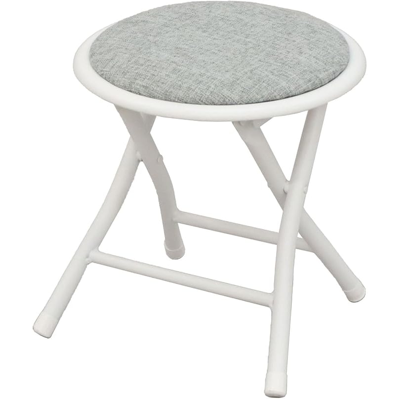 【送料無料】エイ・アイ・エス 折畳みロースツール AHFL-04 GY 【メーカー直送・代引不可・置配不可】