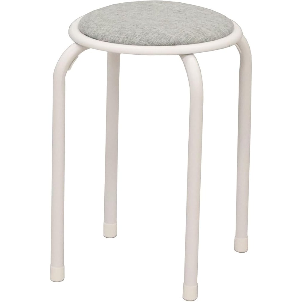 【送料無料】エイ・アイ・エス スタッキングチェア AHSN-10 GY 【メーカー直送・代引不可・置配不可】