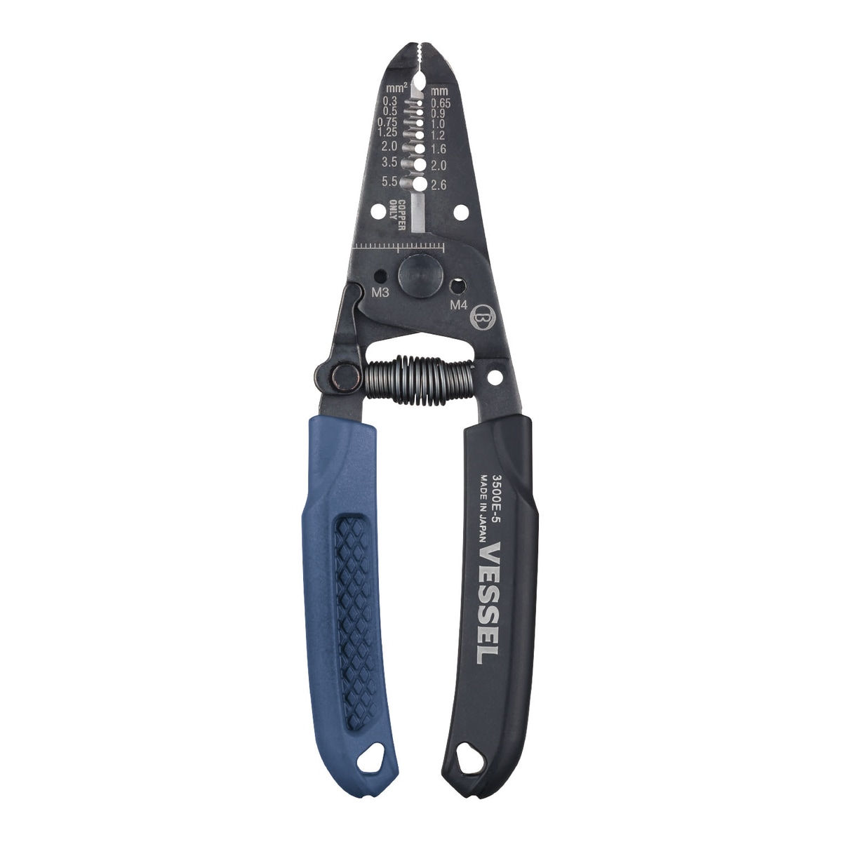 ベッセル VESSEL ワイヤーストリッパー ねじカッター付 3500E-5
