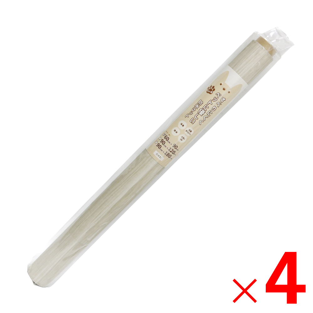 【送料無料】明和グラビア ペット用防滑・消臭・防水マット 60cm×90cm ACINSF-10 木目IV×4個 セット販売