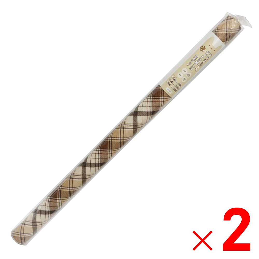 【送料無料】明和グラビア ペット用防滑・消臭・防水マット 90cm×120cm ACINSF-40 チェック×2個 セット販売