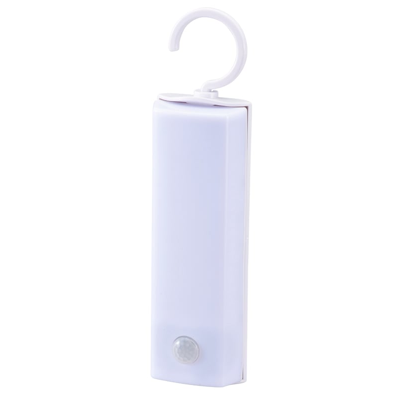オーム電機 LEDセンサーライト ハンガー付 NIT-BLA6JF-WN
