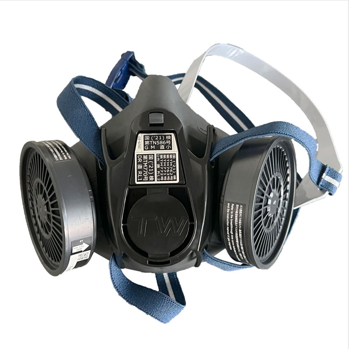 【送料無料】重松製作所 直結式小型防毒マスク X/OV吸収缶付 292354