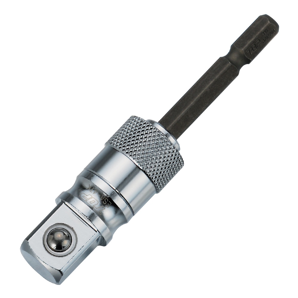 トップ工業 TOP 電動ドリル用 強替軸ソケットアダプター 12.7mm 40V対応 ESA-4TK