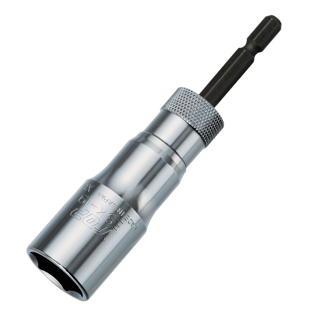 トップ工業 TOP 電動ドリル用 強替軸ソケット 19mm 40V対応 ESK-19TS