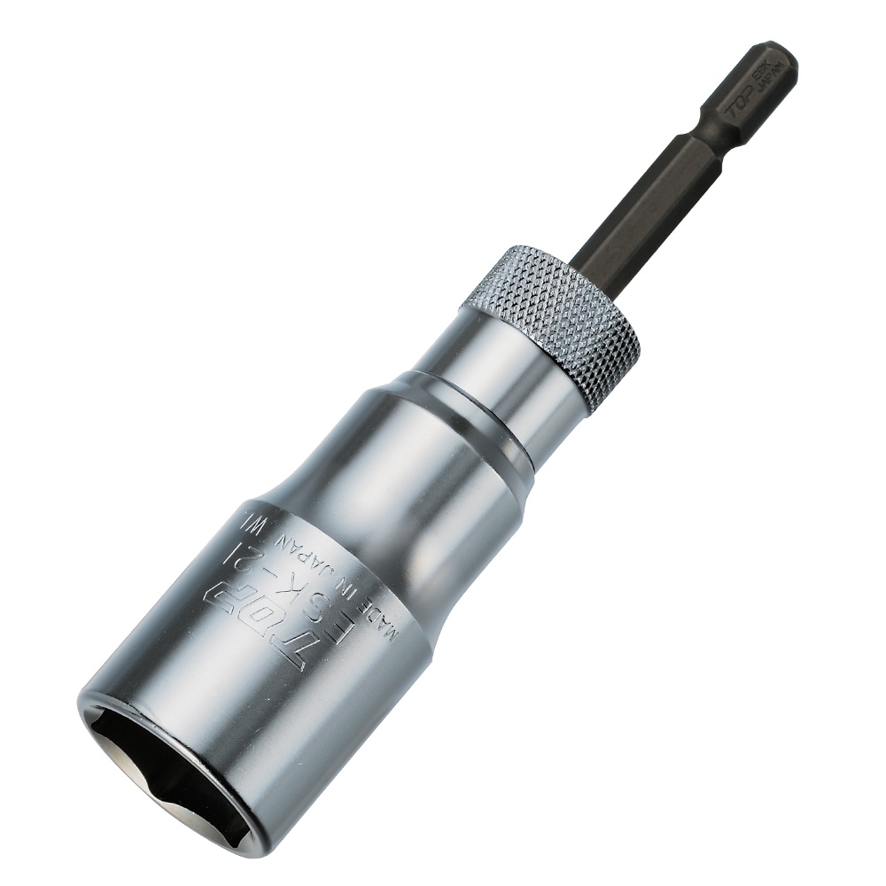 トップ工業 TOP 電動ドリル用 強替軸ソケット 21mm 40V対応 ESK-21TS