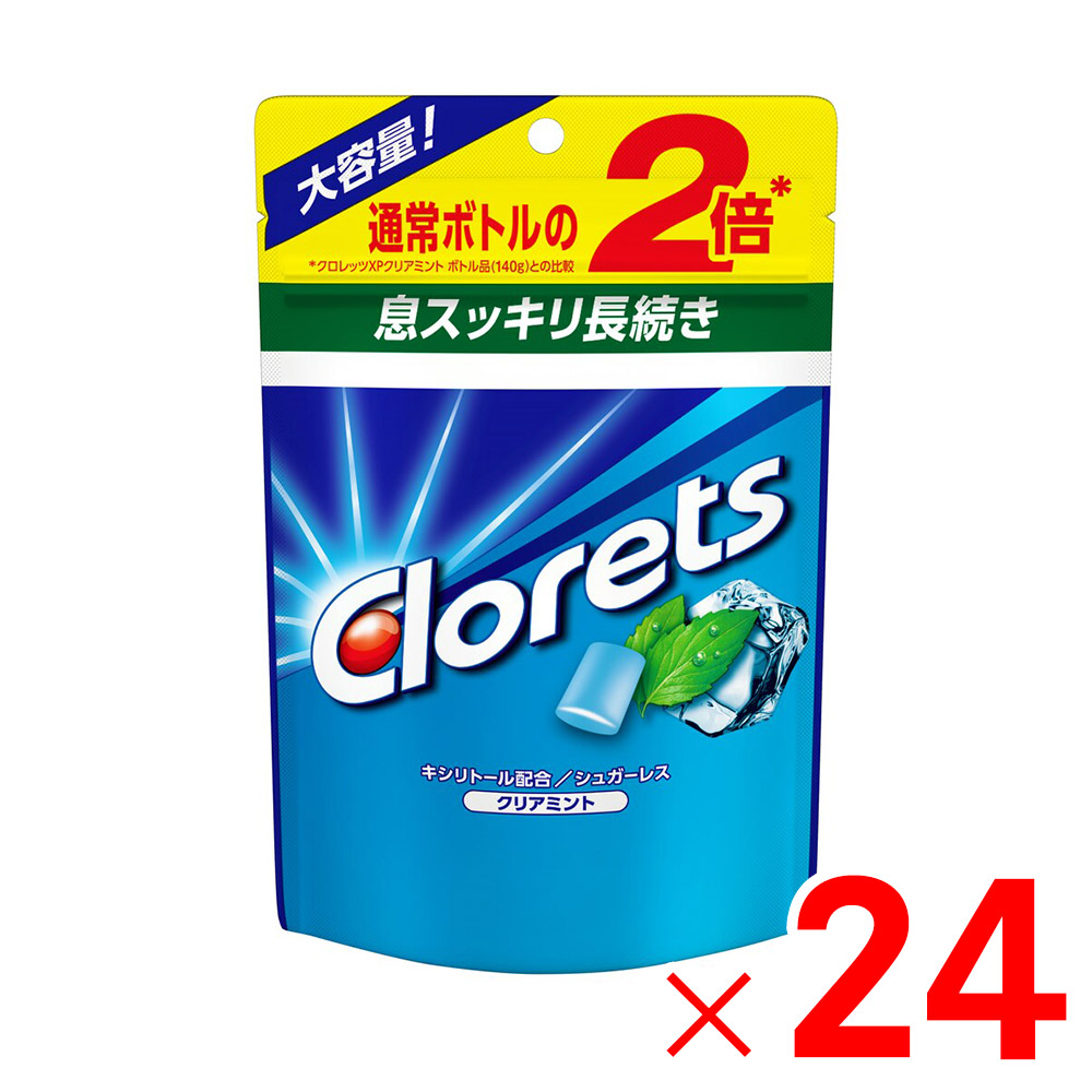 送料無料】モンデリーズ・ジャパン クロレッツ クリアミント スタンド
