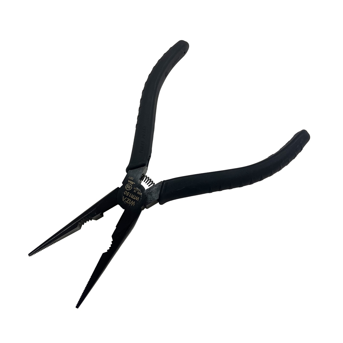 【送料無料】ウイザ WIZA タフブラック ラジオペンチ 150mm バネ付 WTR150 アークランズ