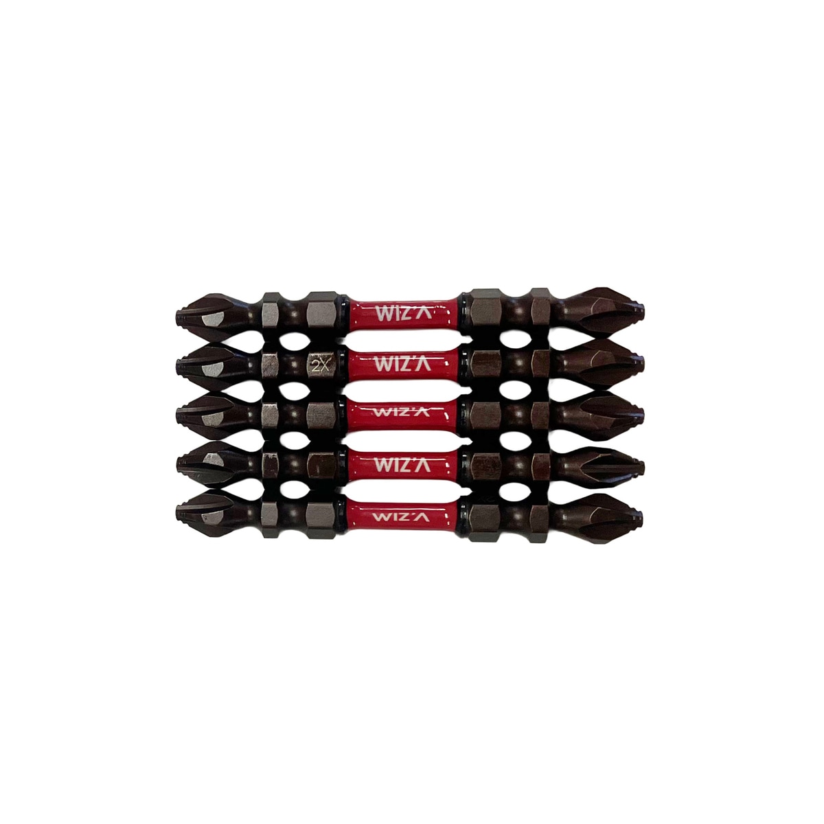 【送料無料】ウイザ WIZA ギザスボトーションビット +2×φ3.8×65mm 5本入 WZST5P2065 アークランズ