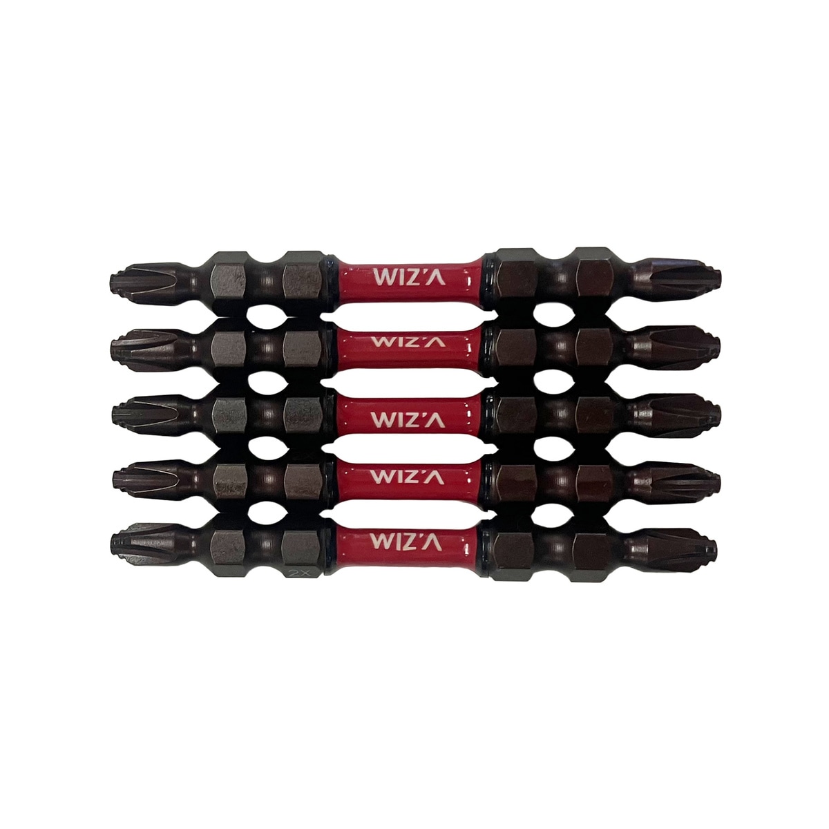 【送料無料】ウイザ WIZA ギザスボスリムトーションビット +2×φ3.8×65mm 5本入 WZDT5P2065 アークランズ