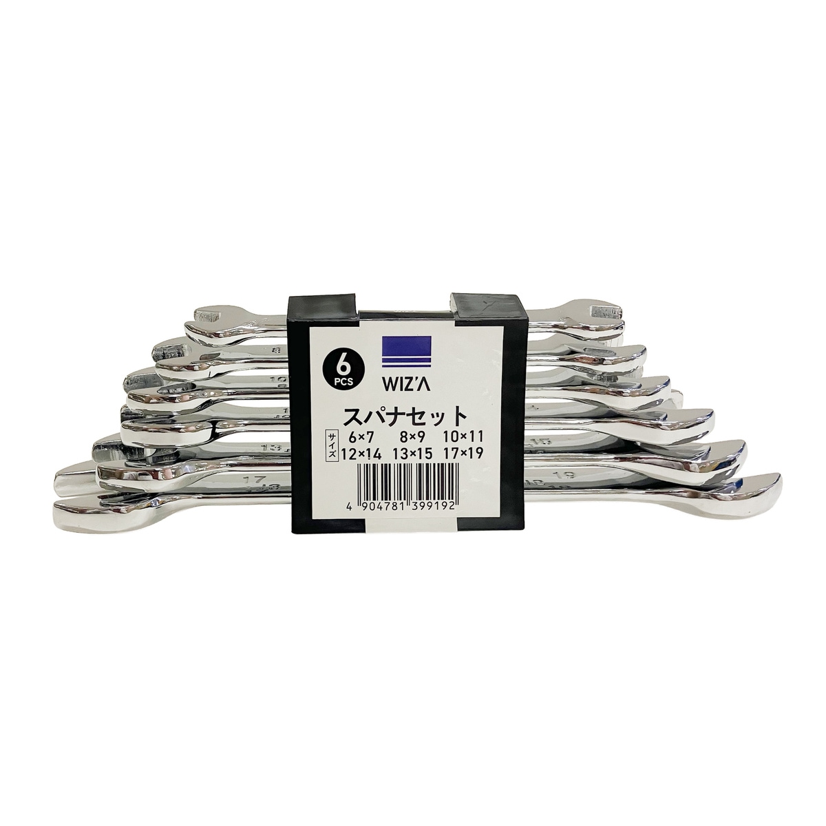 ウイザ WIZA スパナセット 6~19mm 6本組 478139919 アークランズ