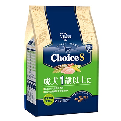 ファーストチョイス ChoiceS 成犬1歳以上に 2.4kg