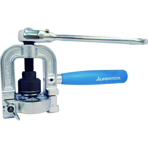 【送料無料】スーパーツール フレキ管ツバ出し工具 ラチェットハンドル式 TH406R