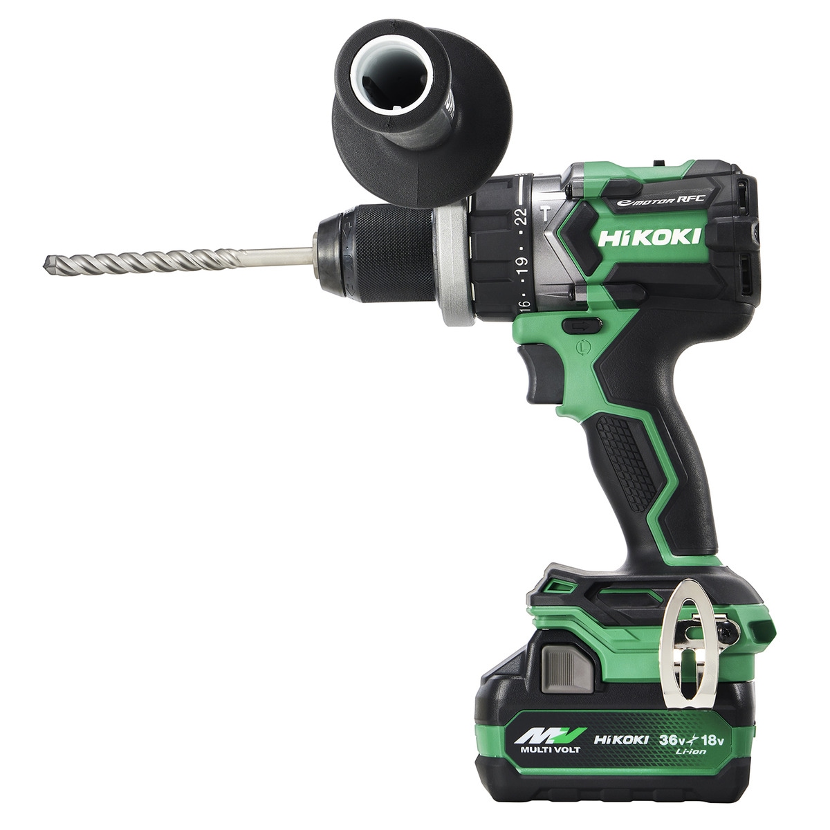 【送料無料】ハイコーキ HiKOKI 18Vコードレス振動ドライバドリル バッテリー/充電器付 DV18DC(2XPZ)