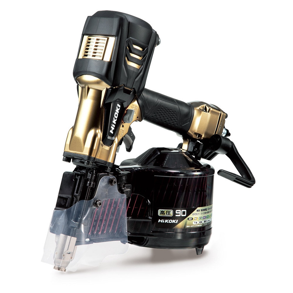 【送料無料】ハイコーキ HiKOKI 高圧ロール釘打機 NV90HR2(N)