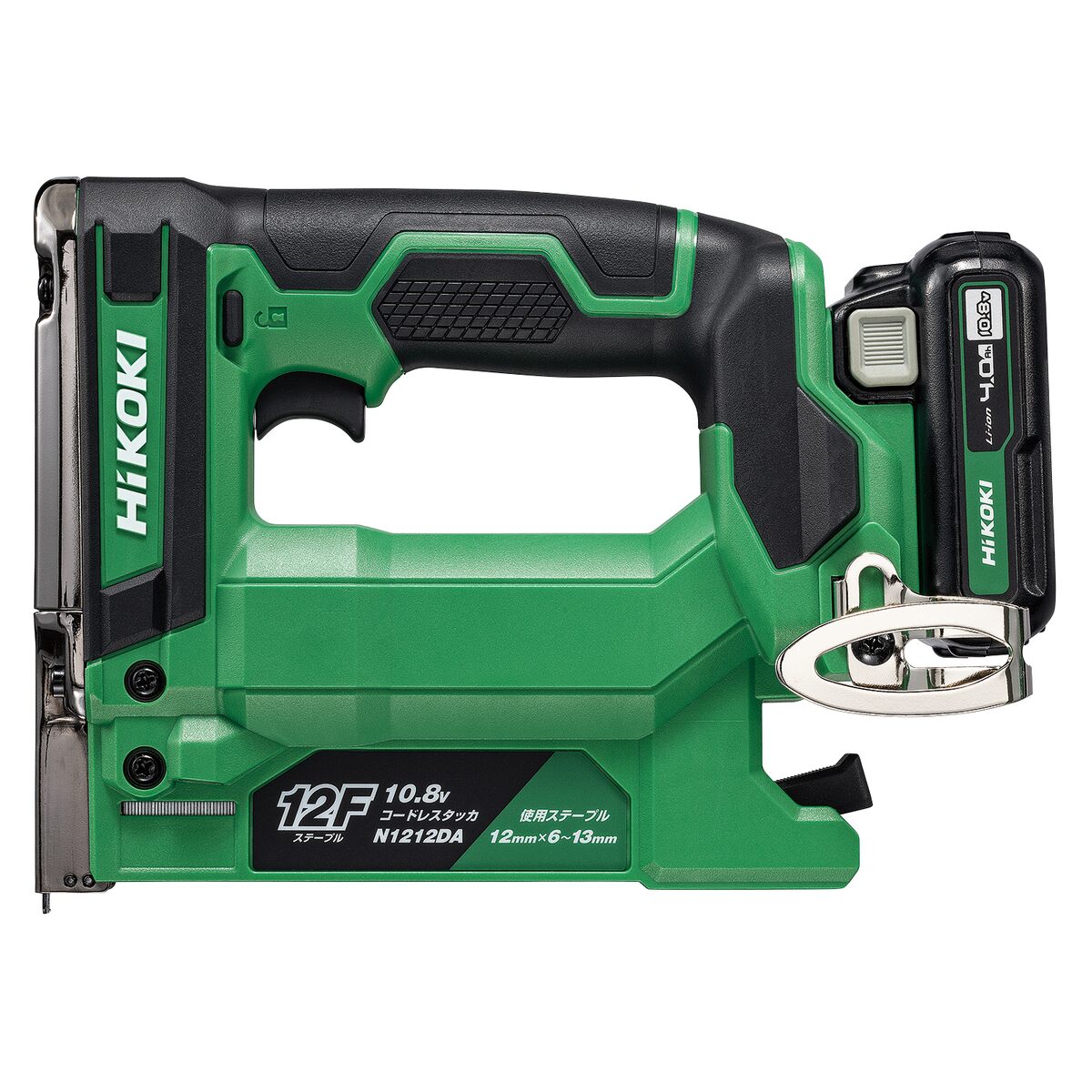 【送料無料】ハイコーキ HiKOKI 10.8Vコードレスタッカ バッテリー/充電器付 N1212DA(LS)