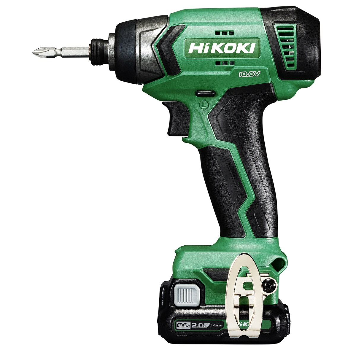 【送料無料】ハイコーキ HiKOKI 10.8Vコードレスインパクトドライバ バッテリー/充電器 WH12DA(2BS)